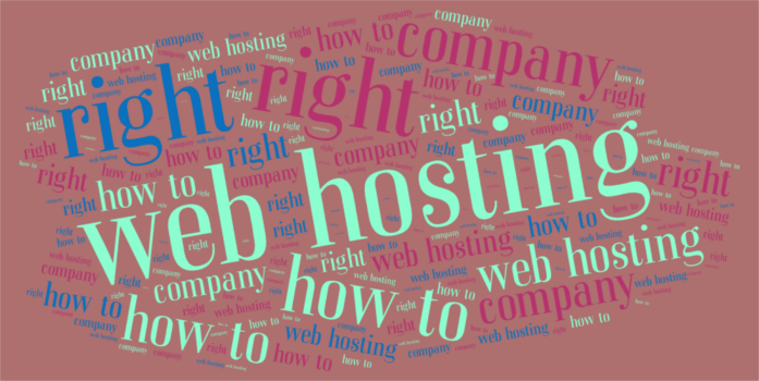 How to choose the right web hosting company