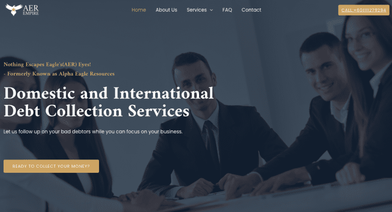 Client - Website - AER Empire