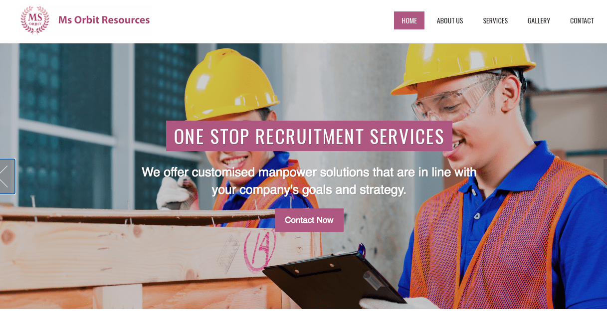 Client - Website - MsOrbit Resources