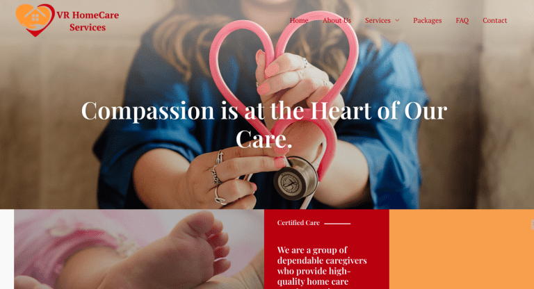 Client - Website - VRHomecare Services